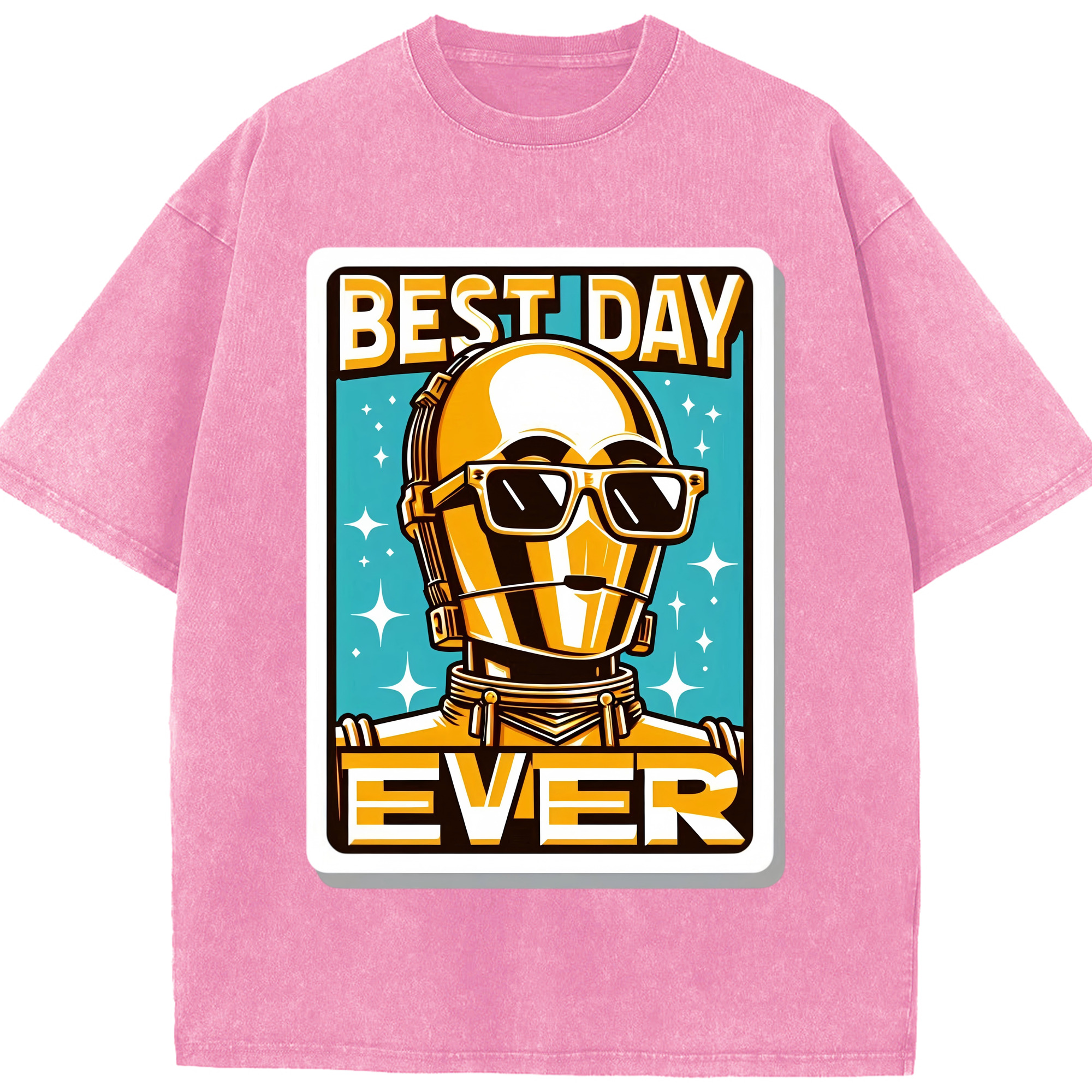 （画像用） スター・ウォーズ Star Wars 綿100% ヴィンテージ風 半袖Tシャツ（フロントプリント）